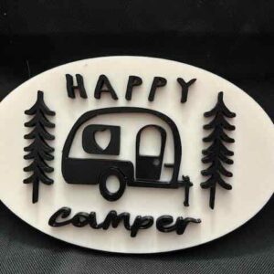 Happy Camper (Circle)