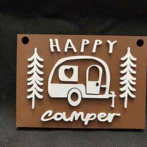 Happy Camper Sign