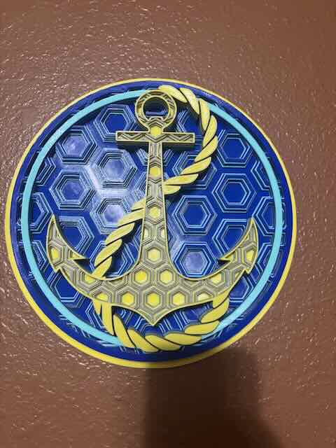 Navy Anchor
