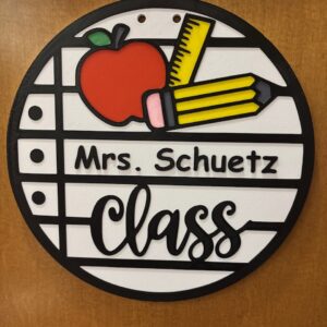 Door Sign - Teacher