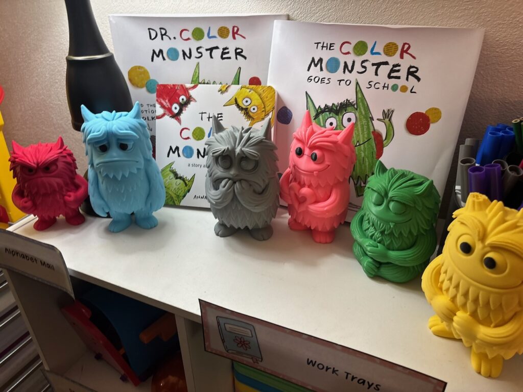 Feelings Monsters - 6 Total - Set